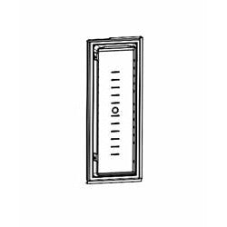 Norcold® Refrigerator Door Replacement for 1210/1211 Series - Stainless Steel Wrap Type Door -  Lower Left Hand Side - 634071