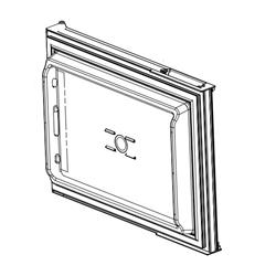 Norcold® Refrigerator Upper (Freezer) Door Replacement for N7/N8/N10 Series