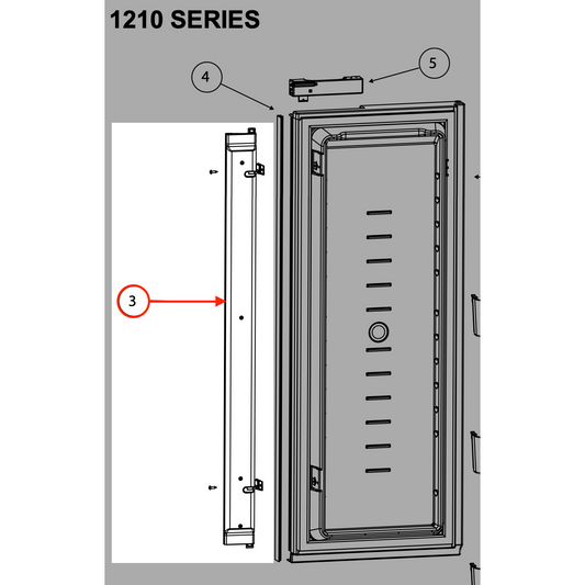 ***OUT OF STOCK - See Below For More Info*** Norcold® Refrigerator Door Flapper - 1210 Series - 631030